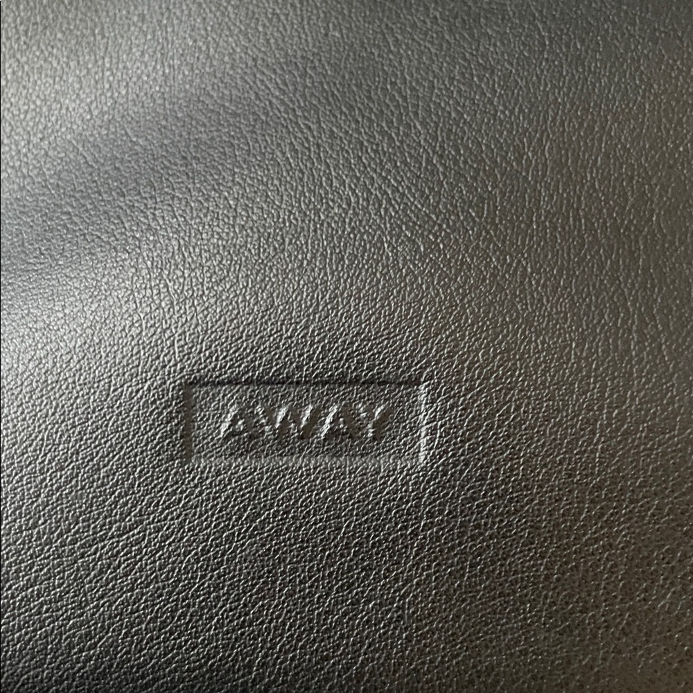 Away Black Leather Travel Tote Bag - Picture 2 of 8